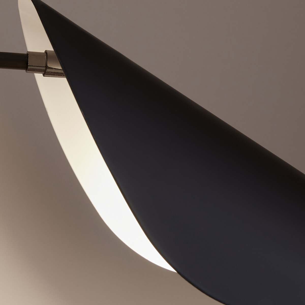 Funambule Contemporary Metal 2-Arm Wall Light black, AM.PM
