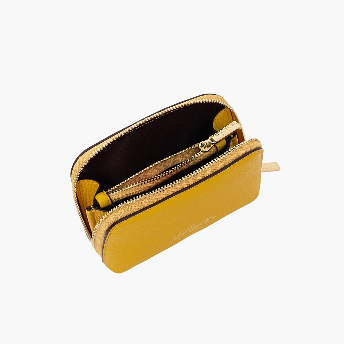 Porte monnaie Stefie jaune, LOLLIPOPS