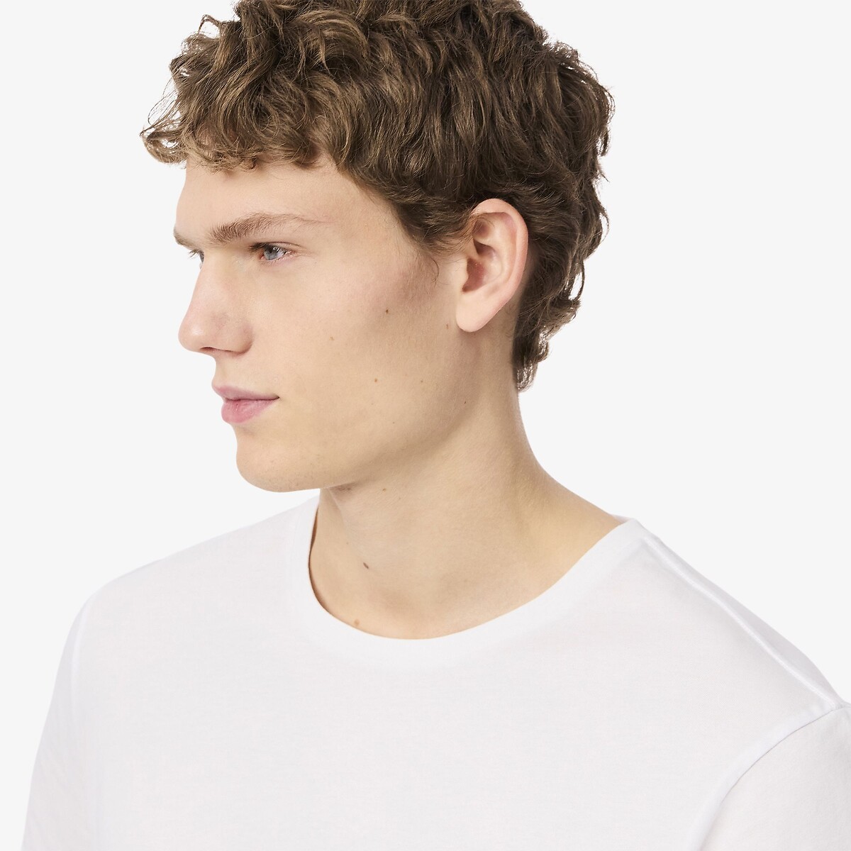 3er-Pack Unterziehshirts aus Baumwolle weiss, LACOSTE
