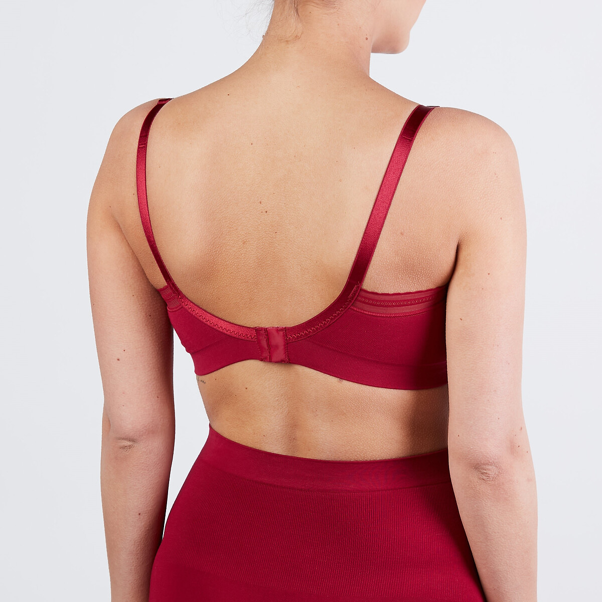Brassière de grossesse et d'allaitement Milk bordeaux, CACHE COEUR