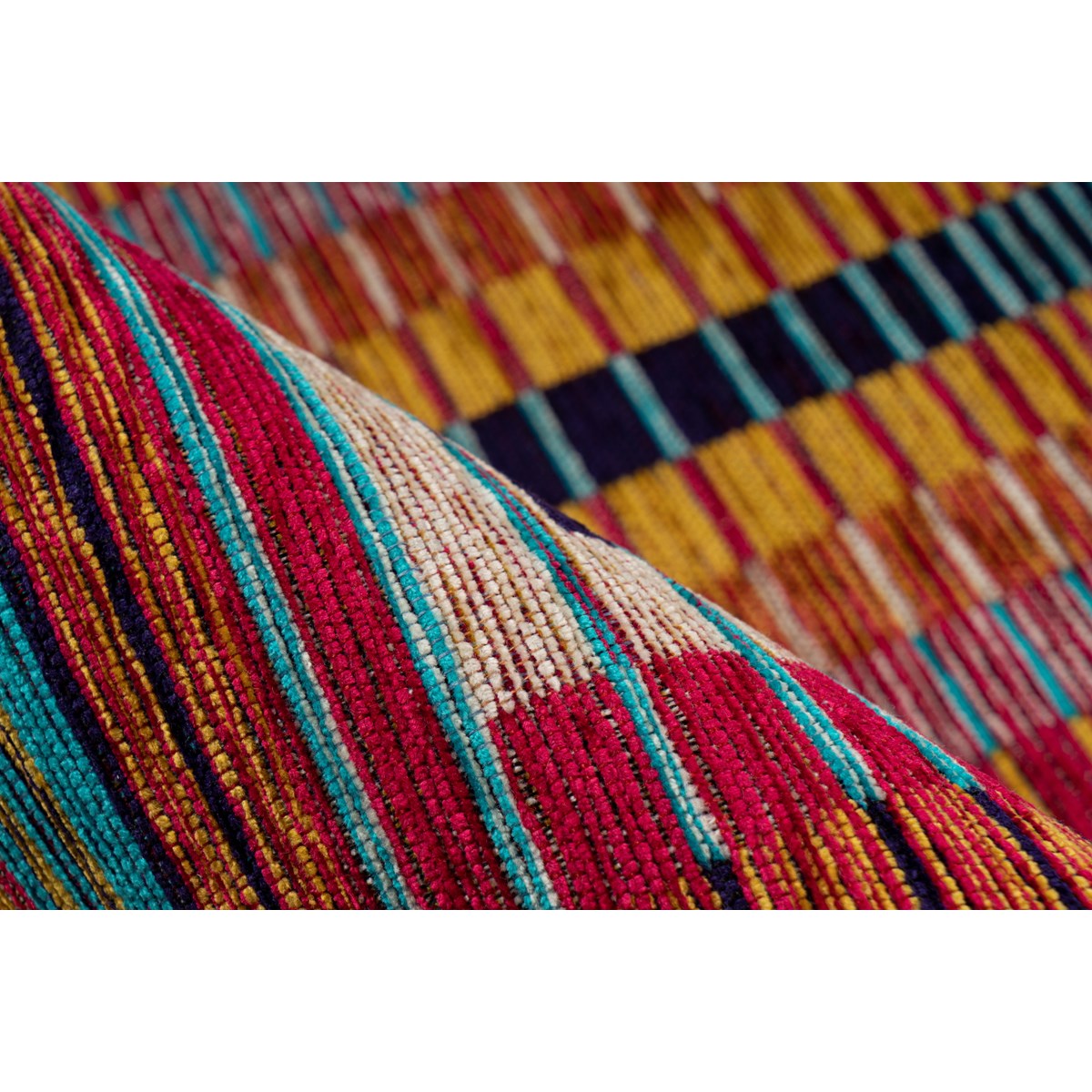 Tapis salon et chambre moderne et design SPRING multicolore, NOVATREND