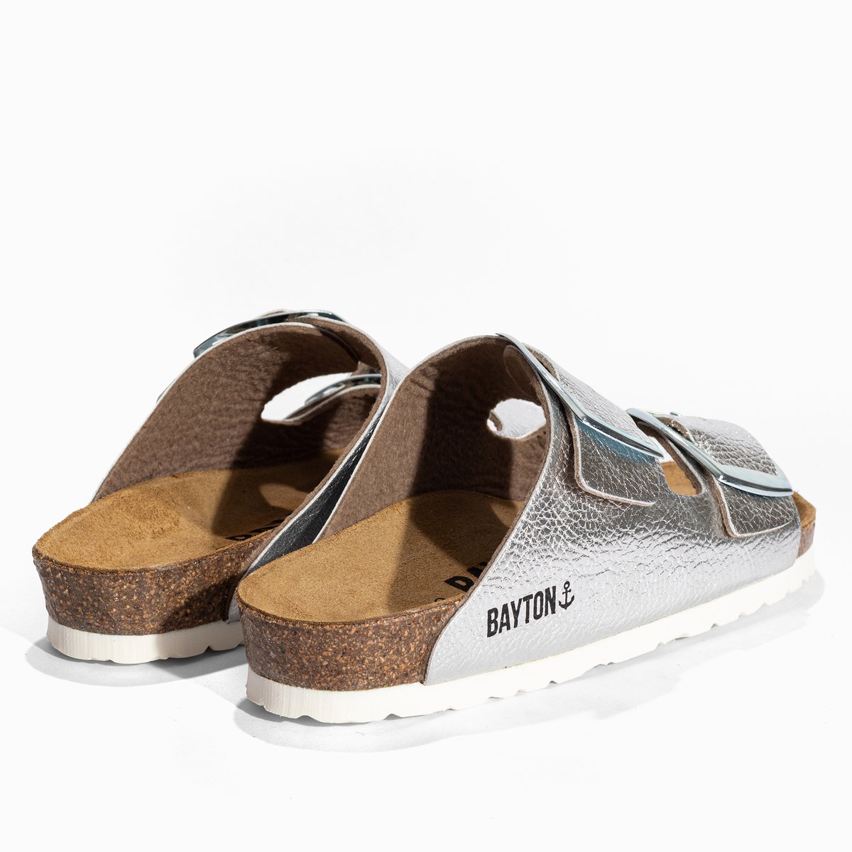 Sandales ALICANTE argent, BAYTON