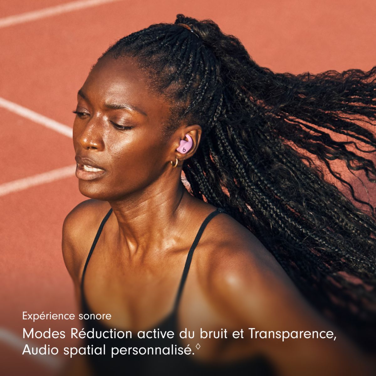 Ecouteurs sport Powerbeats Fit Rose couleur unique, BEATS BY DR,DRE
