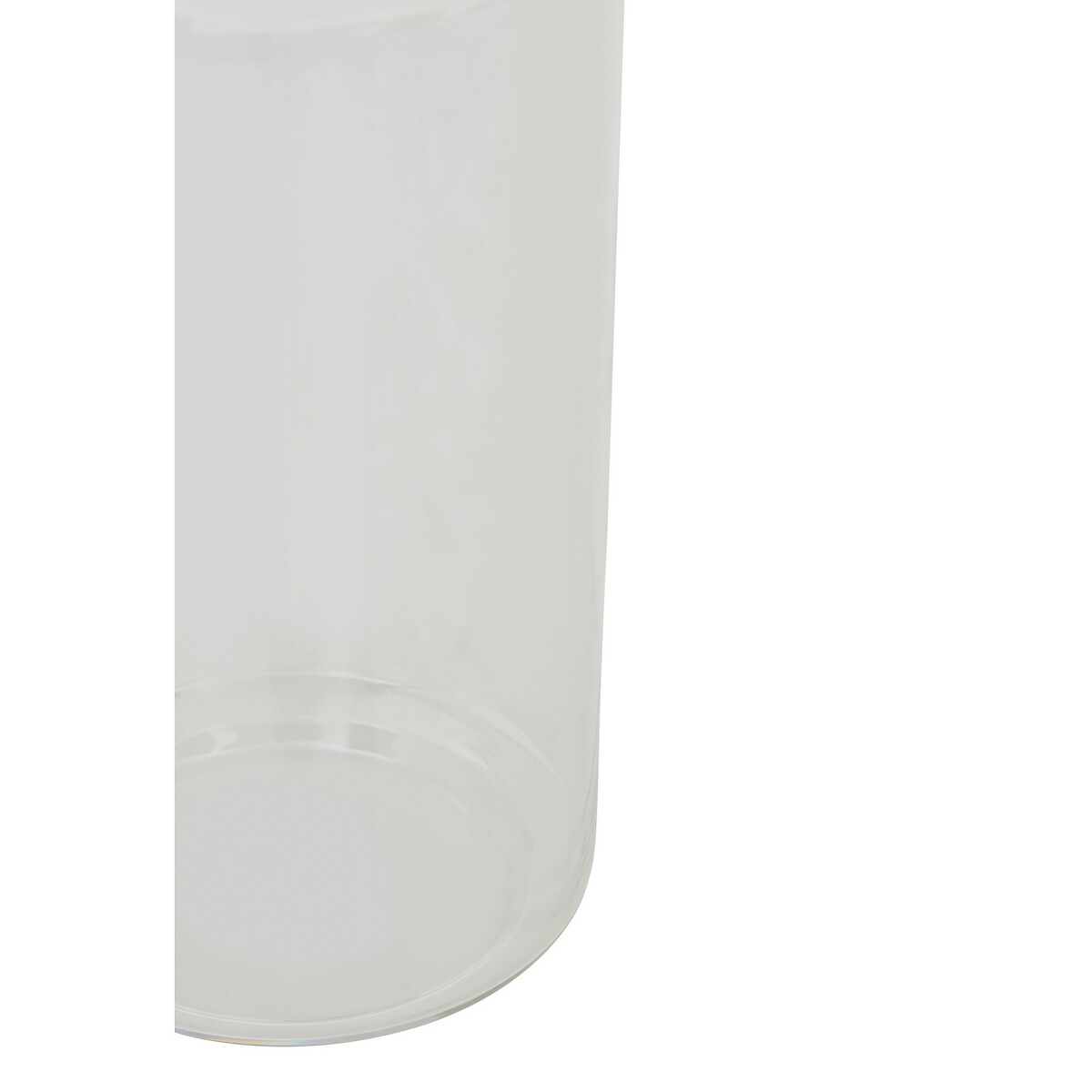 Large Glass Storage Jar with Acacia Wood Lid transparent, SO'HOME