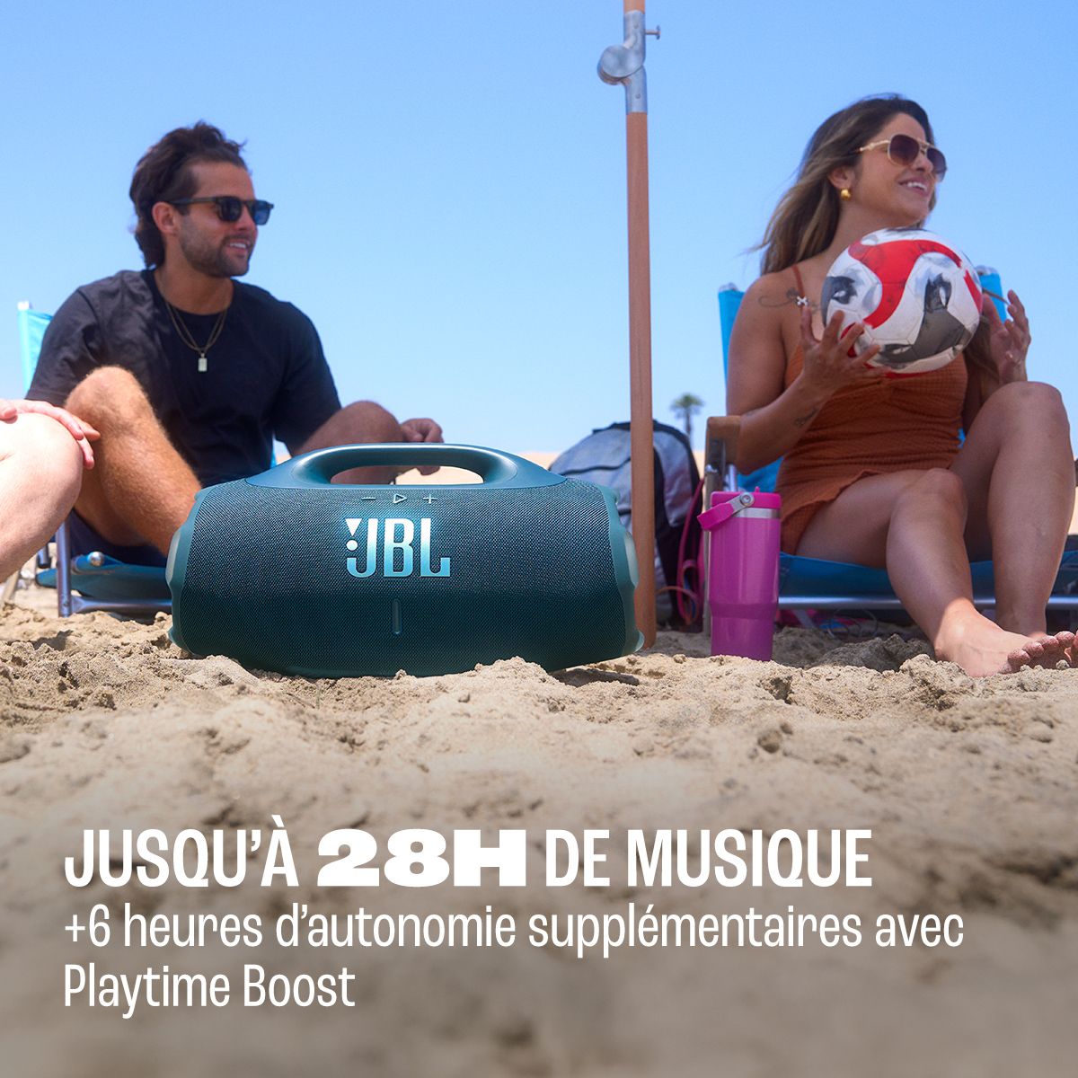 Enceinte portable Boombox 4 Bleu bleu, JBL