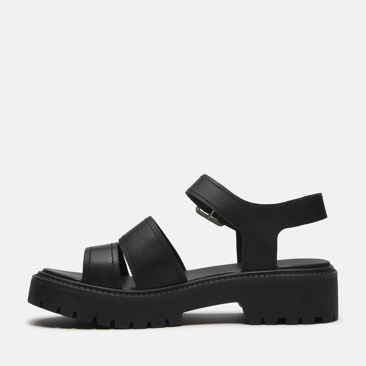 Stone Street Backstrap Leather Sandals black, TIMBERLAND