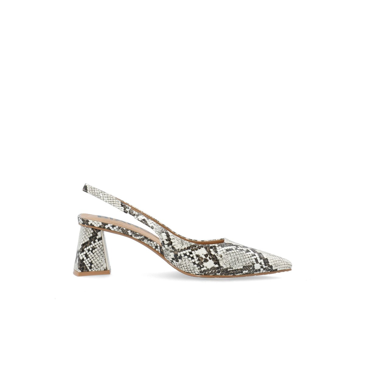 Chaussures À Bride Arrière blanc - whitesnake, BIANCO