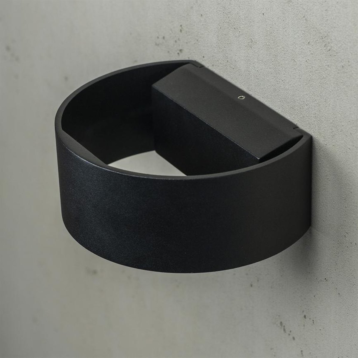 Applique d'extérieur CIRCLE noir mat, DYBERG LARSEN