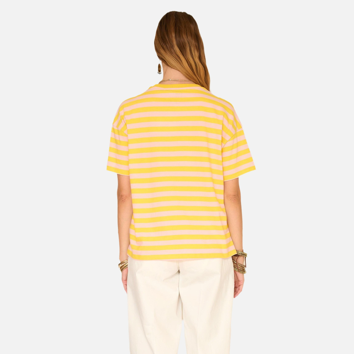 Tee shirt TANITA 26s jaune, MKT STUDIO