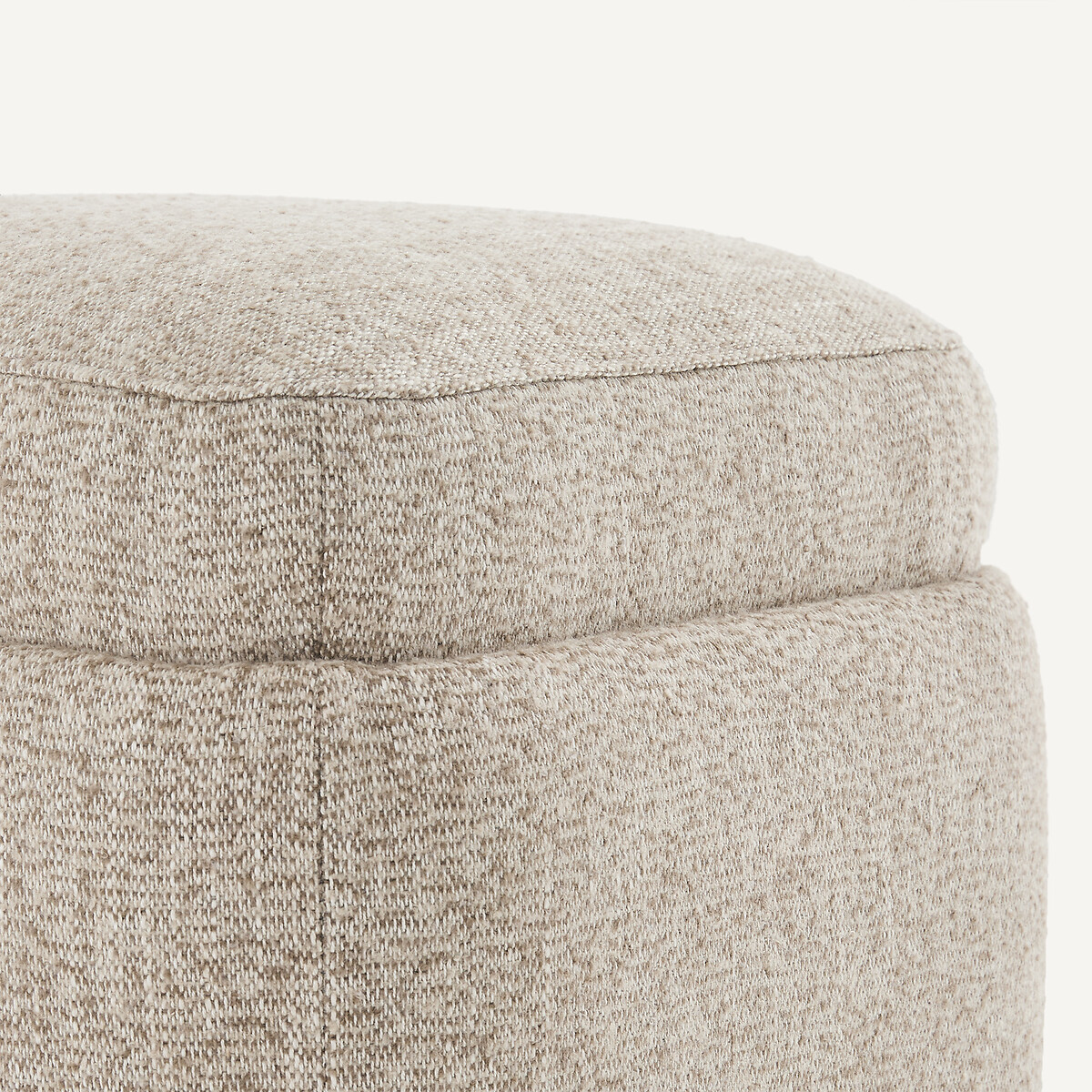 Sitzsack aus strukturiertem Stoff, CLEOPHEE beige meliert, AM.PM