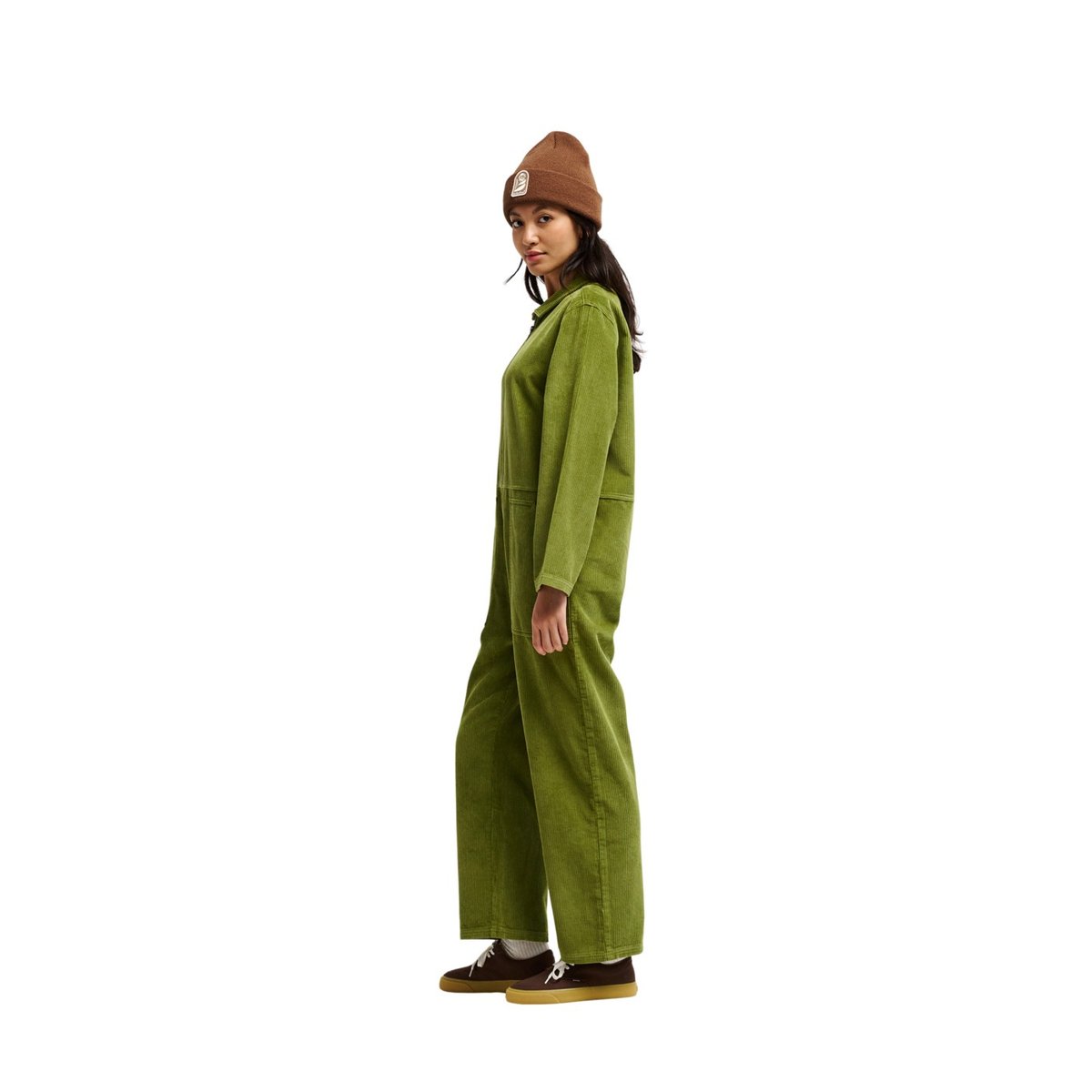 Combinaison en velours côtelé DONABATE vert calliste green, QUIKSILVER