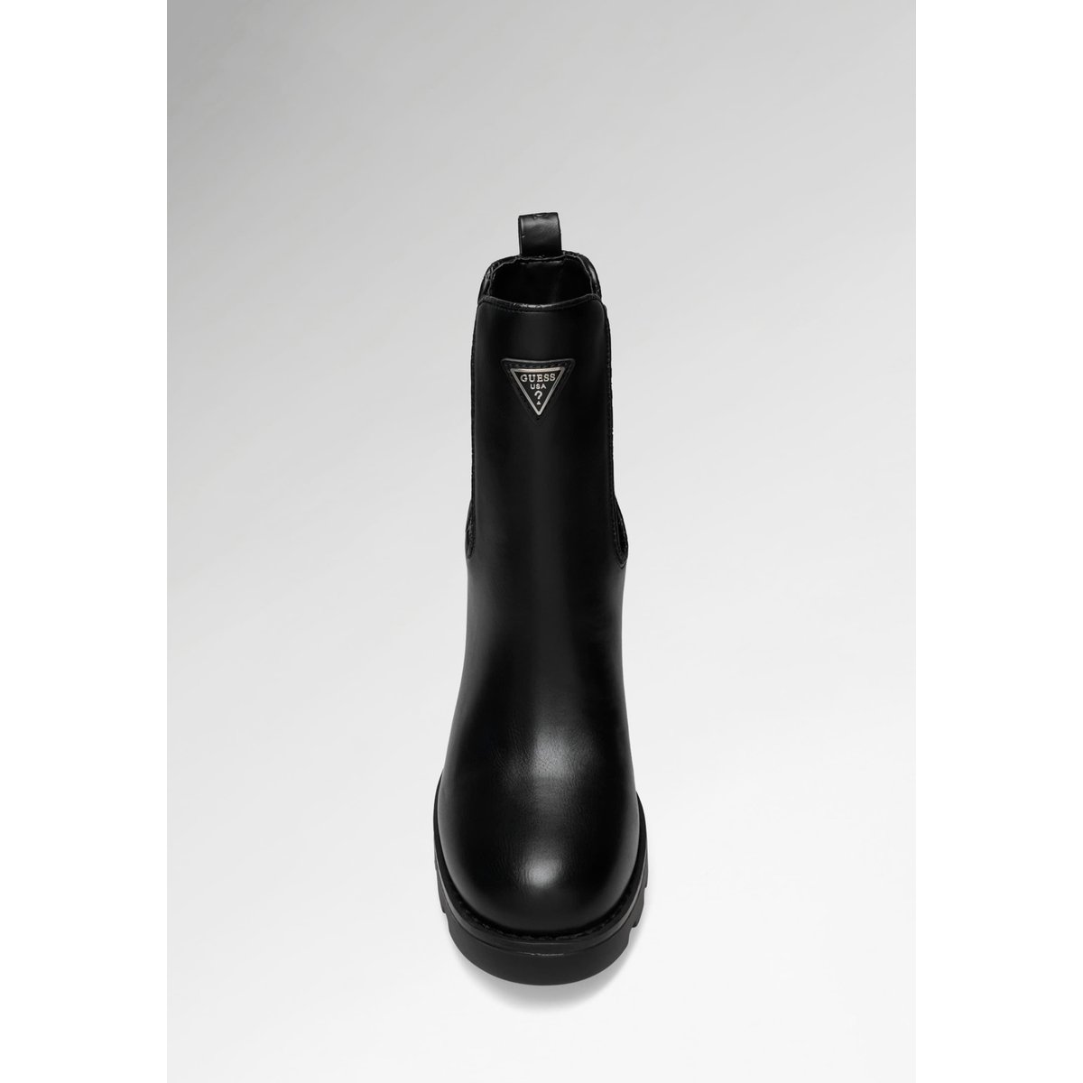 Bottes En Cuir Synthétique Nerel noir, GUESS