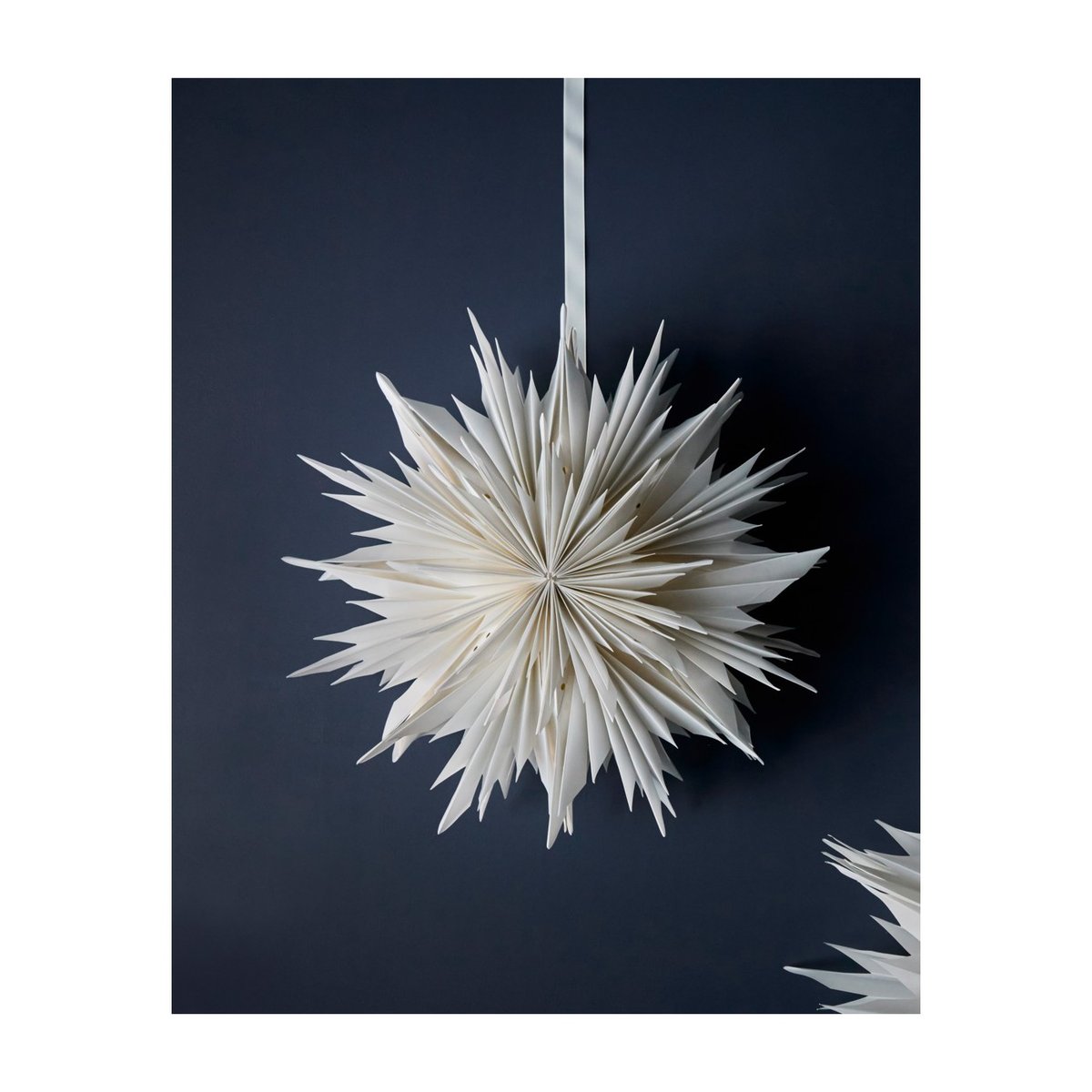 Etoile décorative en papier Dust diam 40 cm blanc cassé, HOUSE DOCTOR