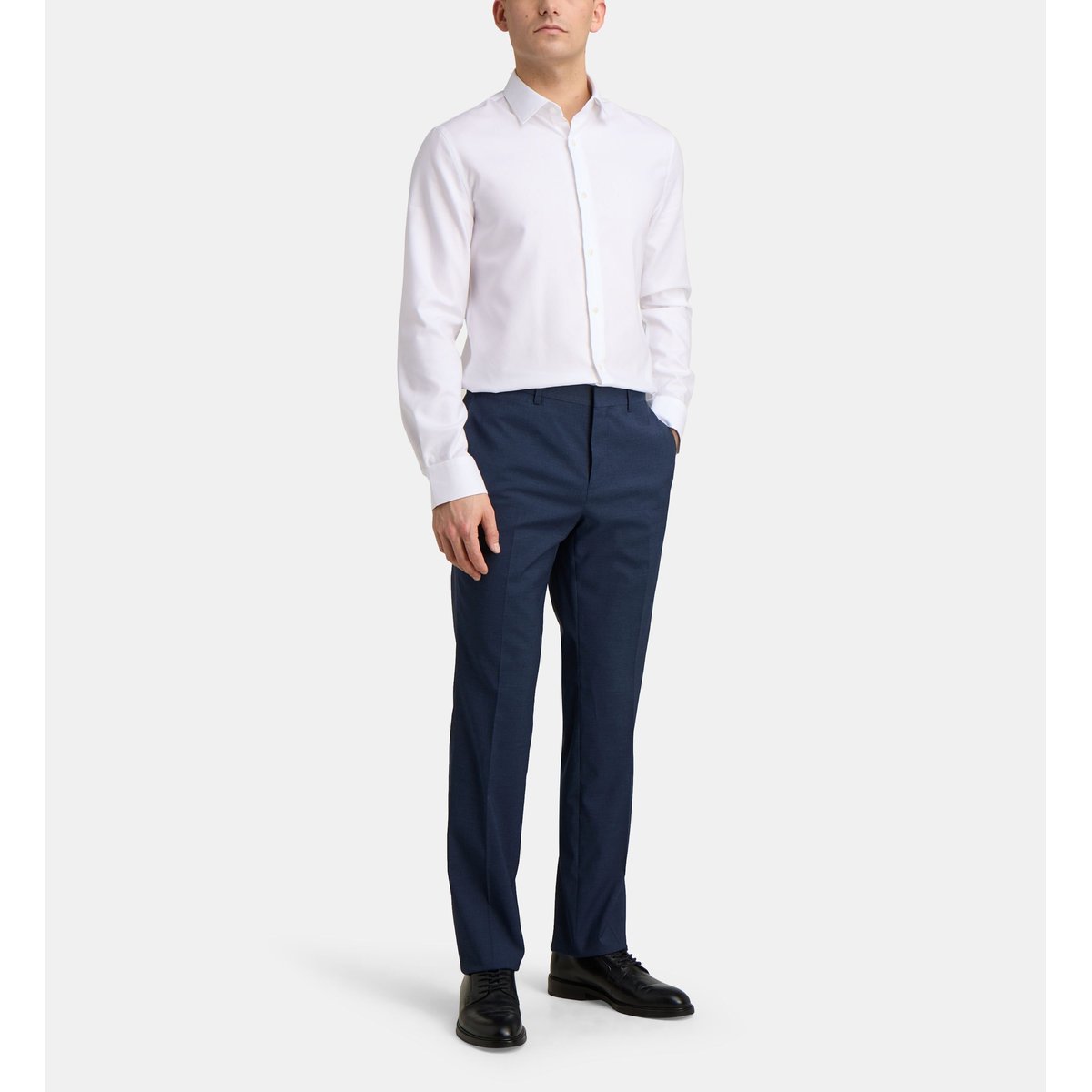 Pantalon de costume abano p ajusté bleu foncé, COMPTOIR GL
