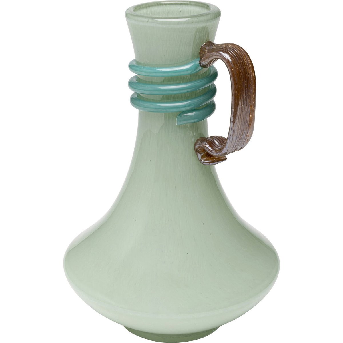 Vase à hanse en verre, SALUT couleur unique, KARE DESIGN