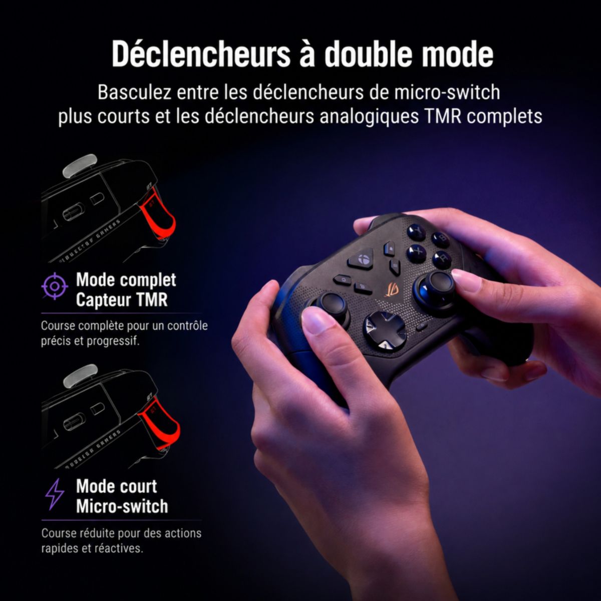 Manette ROG RAIKIRI II XBOX couleur unique, ASUS