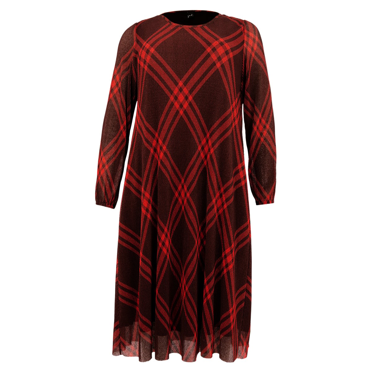 Robe plissée rouge, YOEK