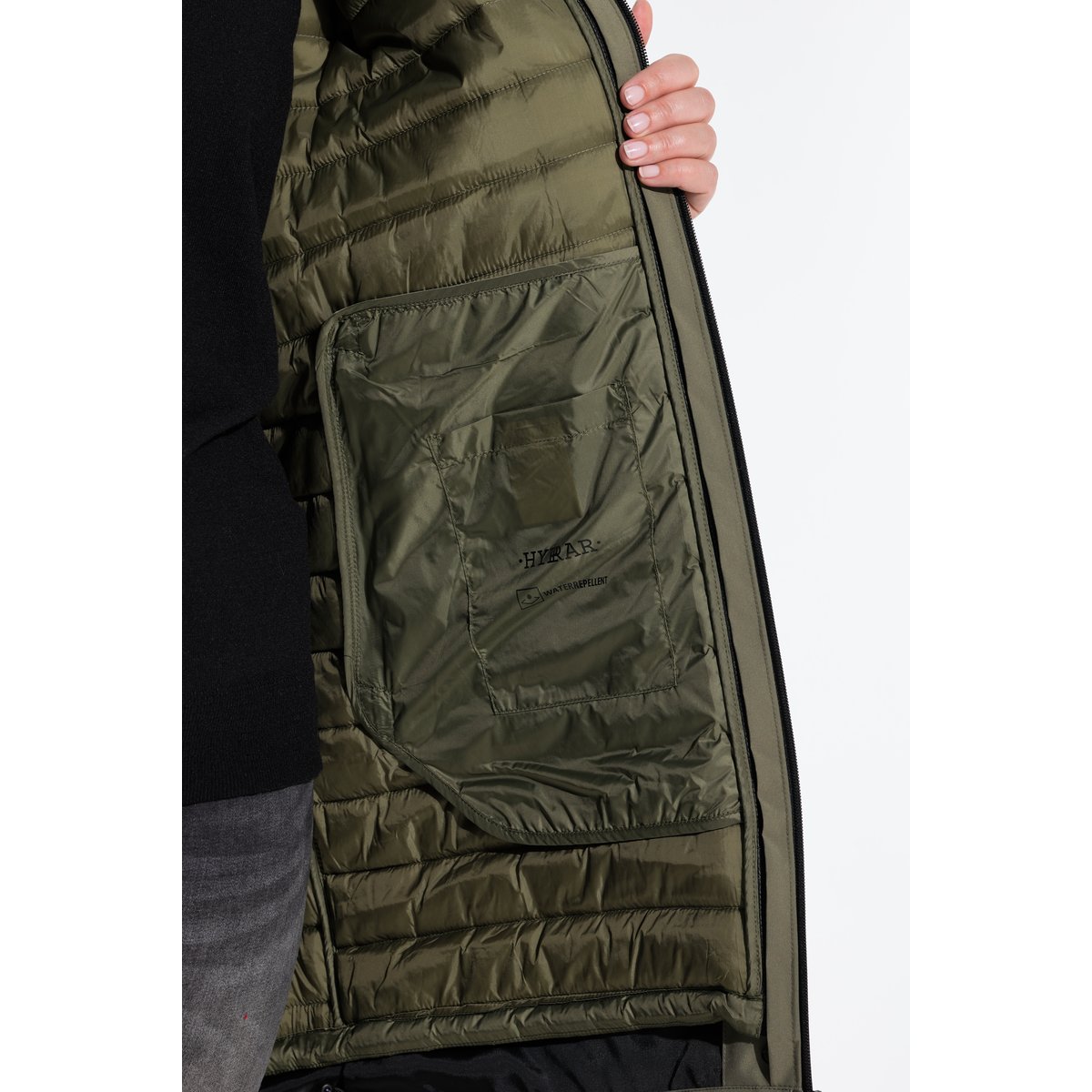 Veste 2-en-1 HYPRAR vert loden, ULLA POPKEN