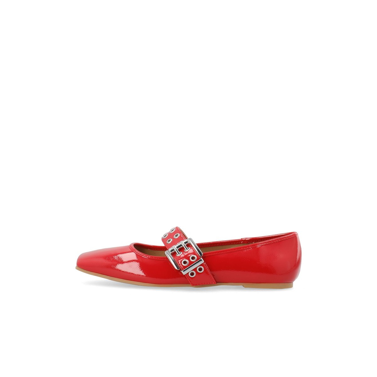 Chaussures Mary Jane rouge - redpatent, BIANCO