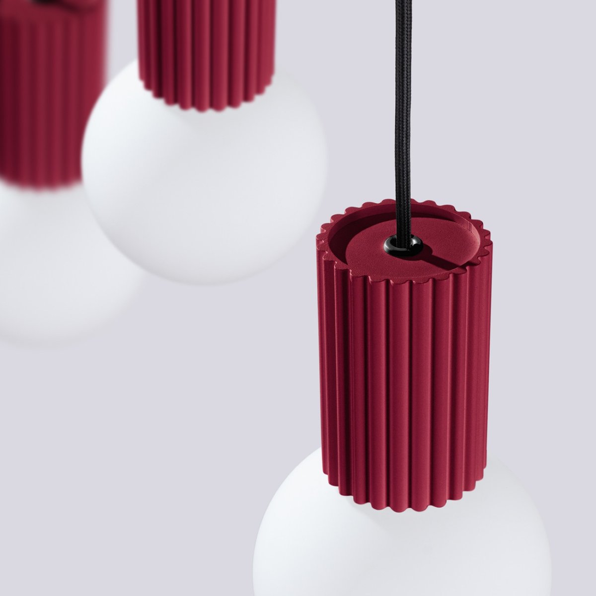 Suspension Aluminium Bourgogne G9 3 Halo bourgogne, EDEN