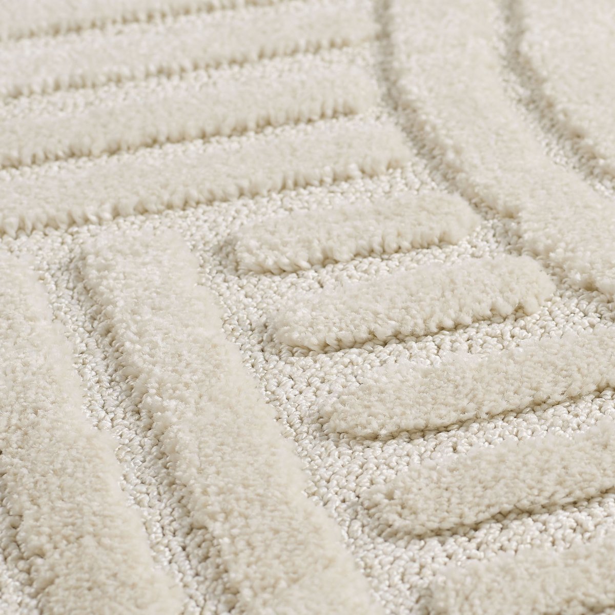Tapis intérieur à relief TURIN crème, NAZAR RUGS