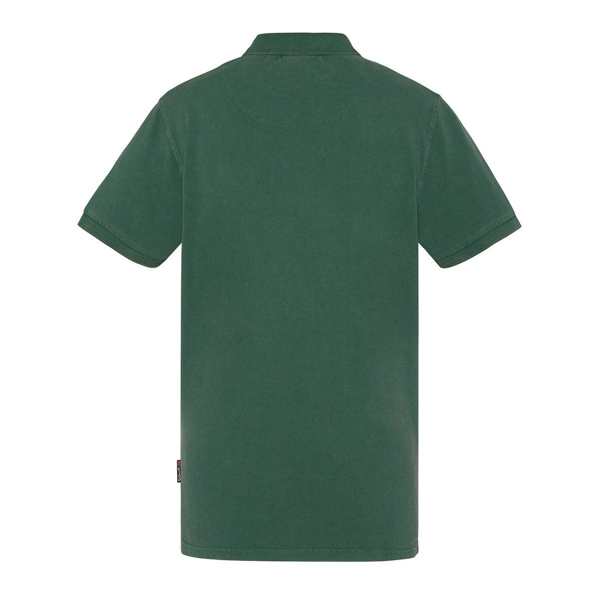 Polo avec logo rétro vert, SCHOTT