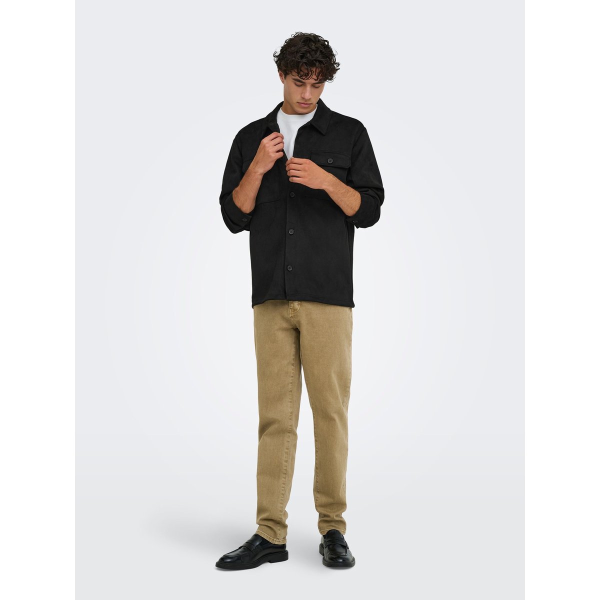 Surchemise black, ONLY & SONS