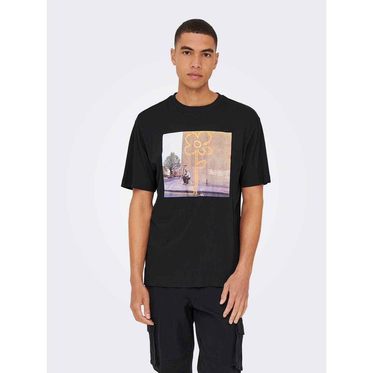 T-Shirt black 1, ONLY & SONS