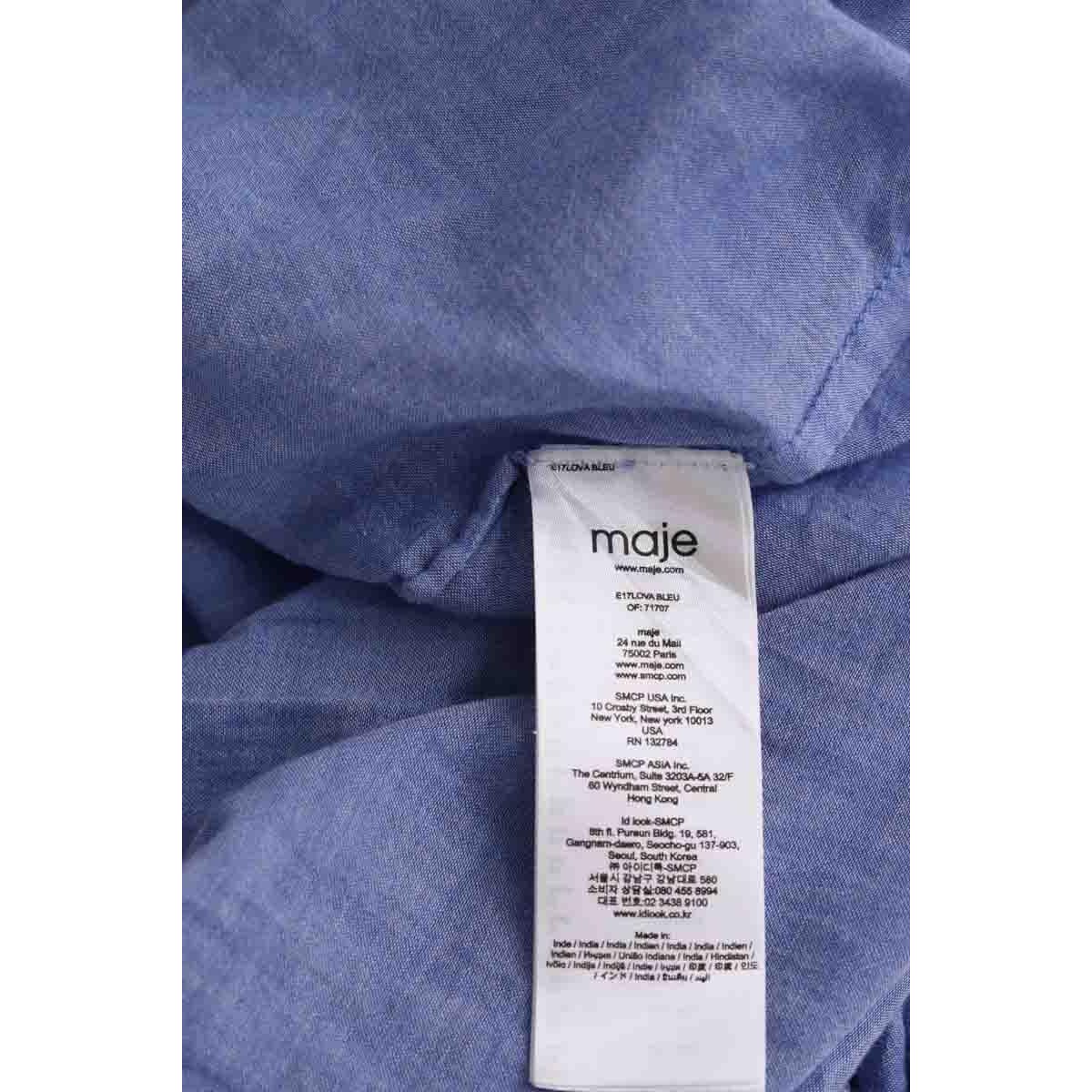 Blouse - Très Bon État bleu, MAJE