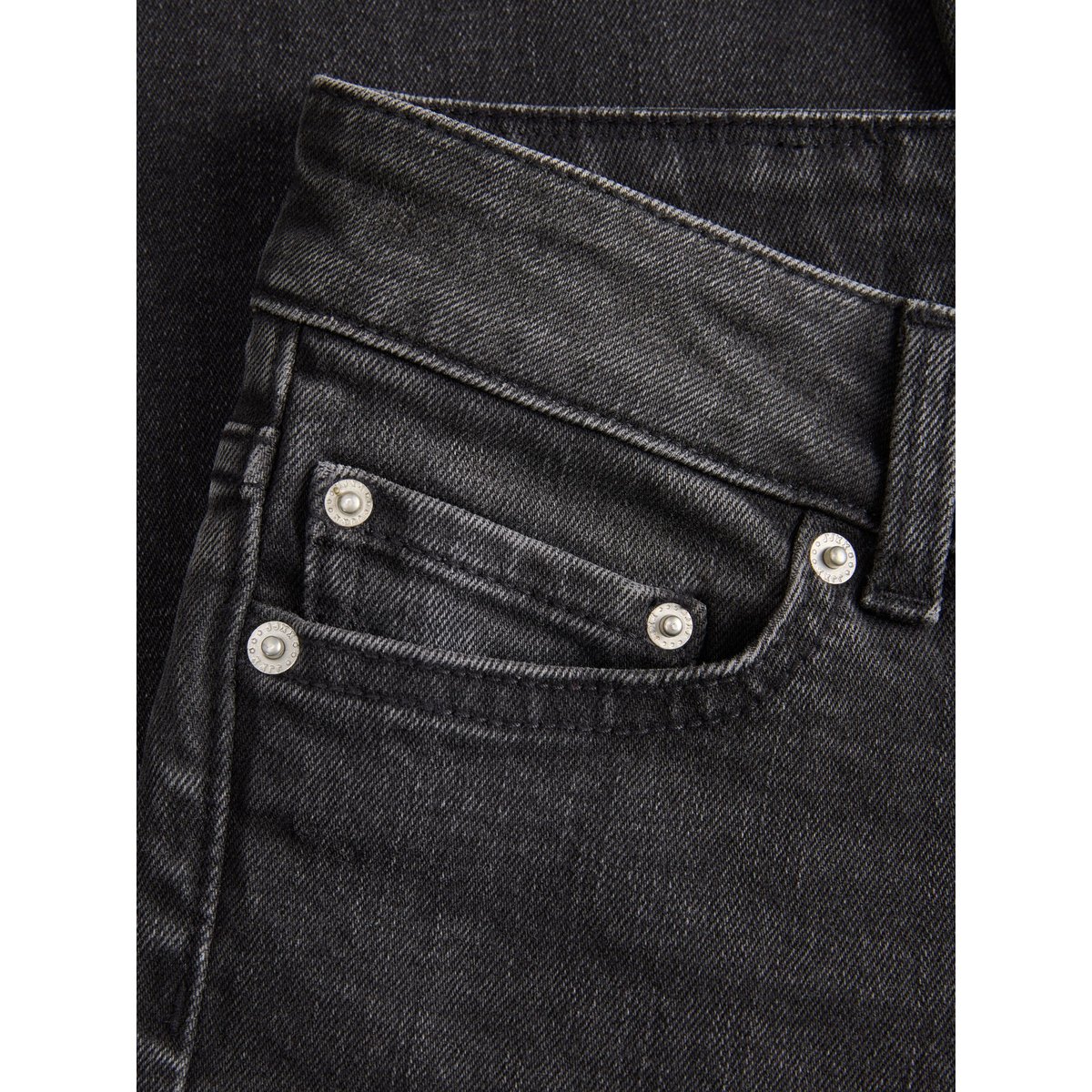 Jean Coupe Évasée black denim 1, JJXX