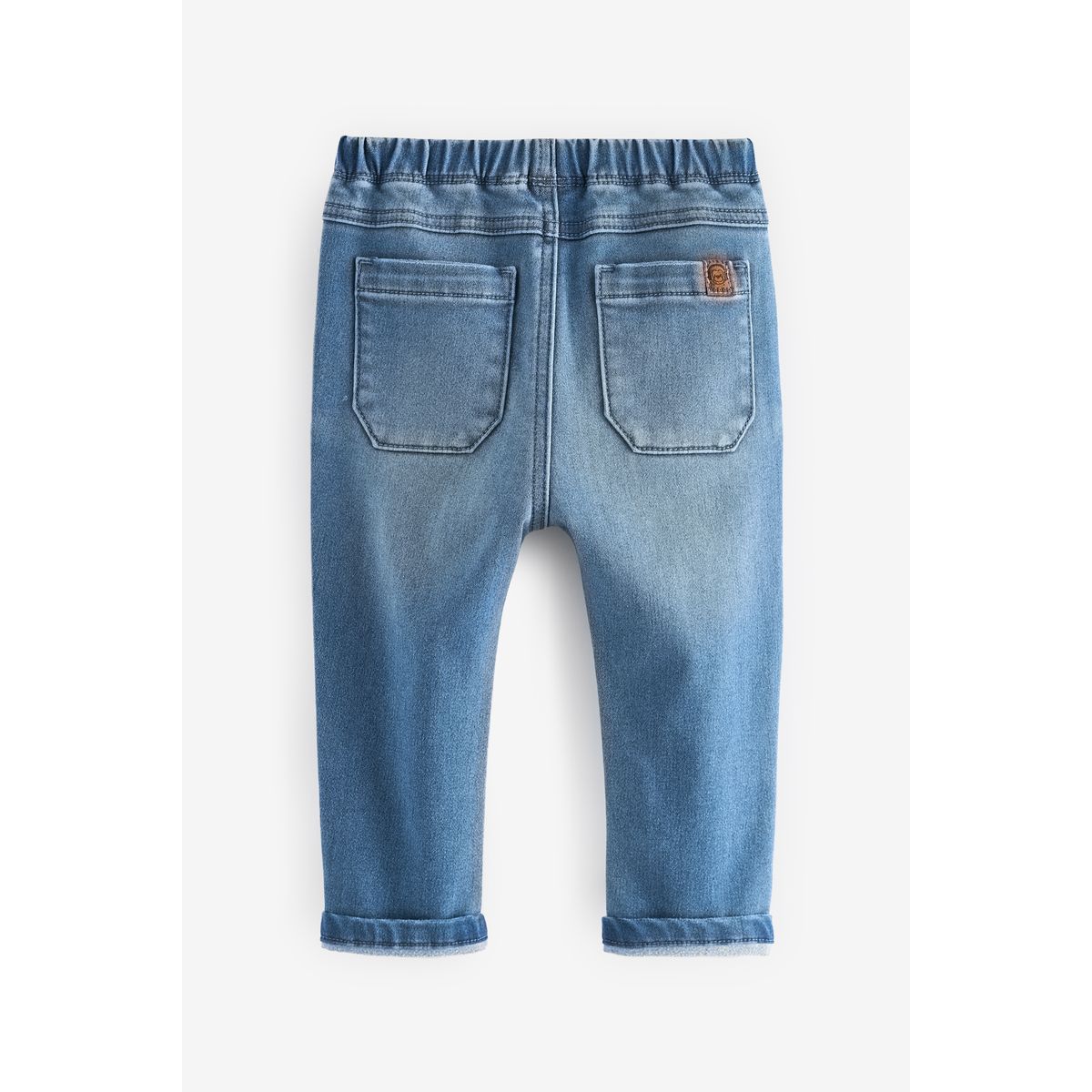 Jeans stretch ultra doux à enfiler, lot de 2 blue black denim, NEXT