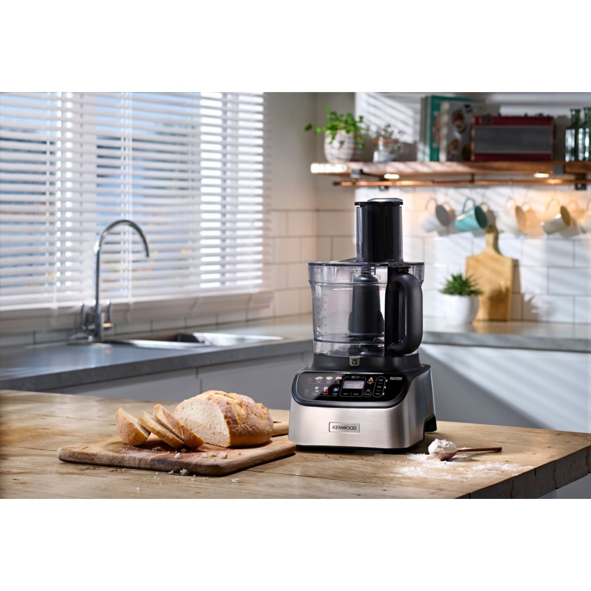 Robot multifonction MultiPro OneTouch FDM73.480SS + blender couleur unique, KENWOOD