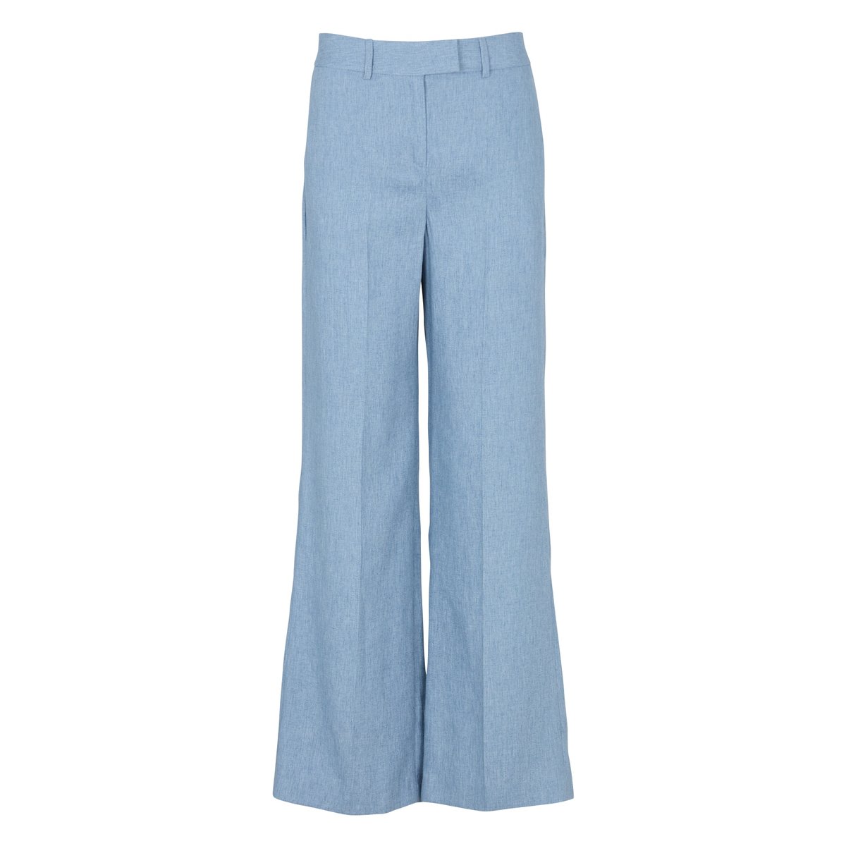 Pantalon de tailleur taille haute LAYLA bleu, Maison 123