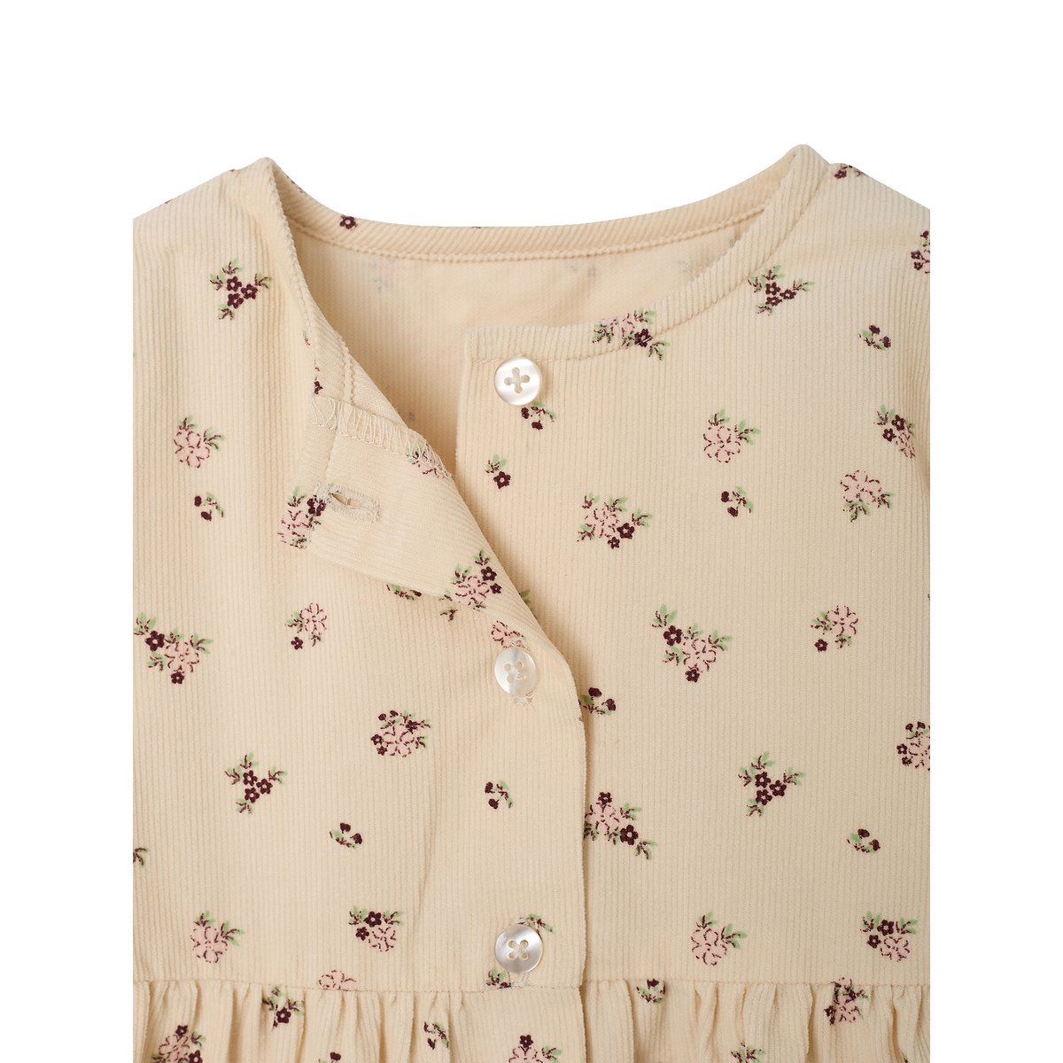 Ensemble robe et pull vanille, VERTBAUDET