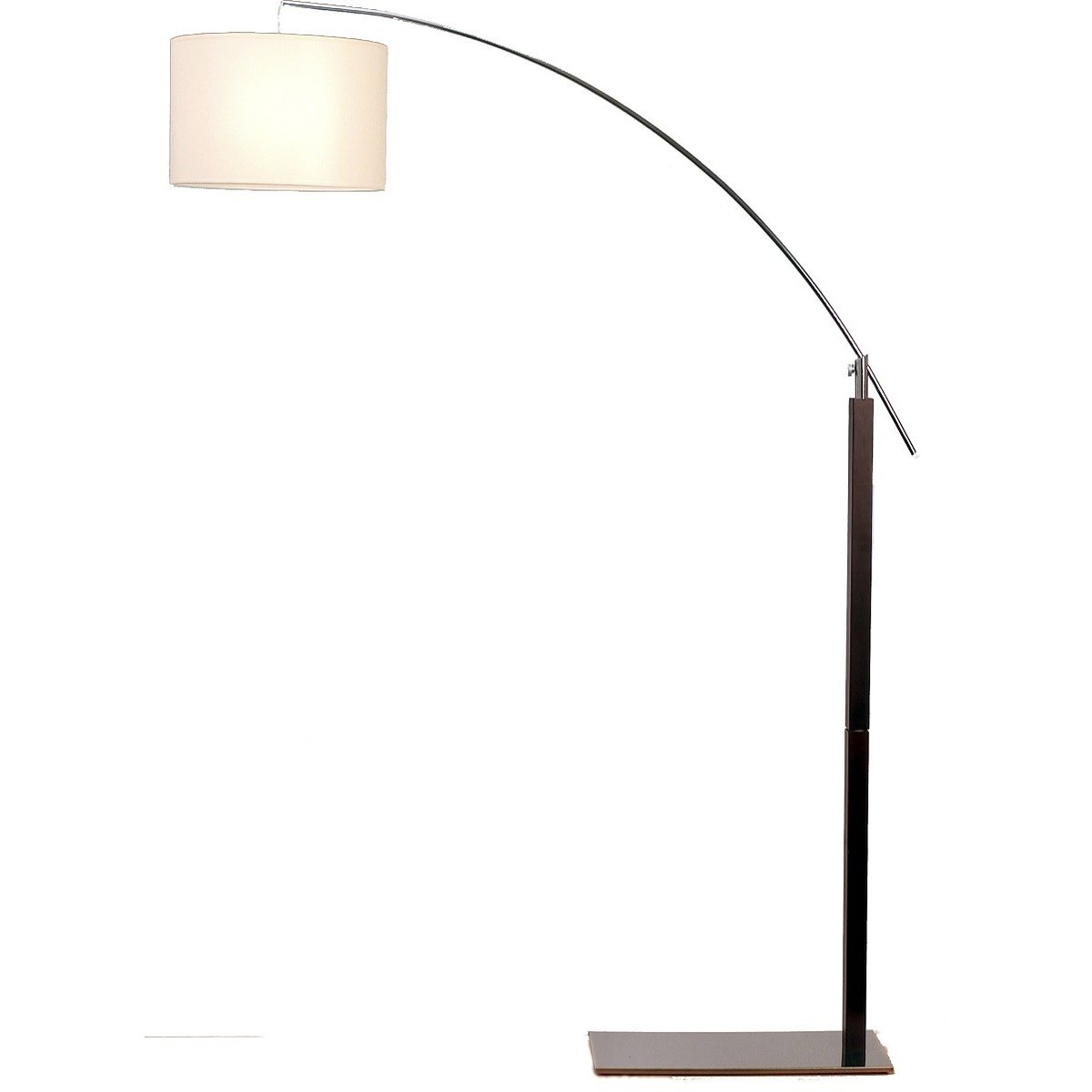 Lampadaire design en bois classique, RAINBOW marron, ALUMINOR