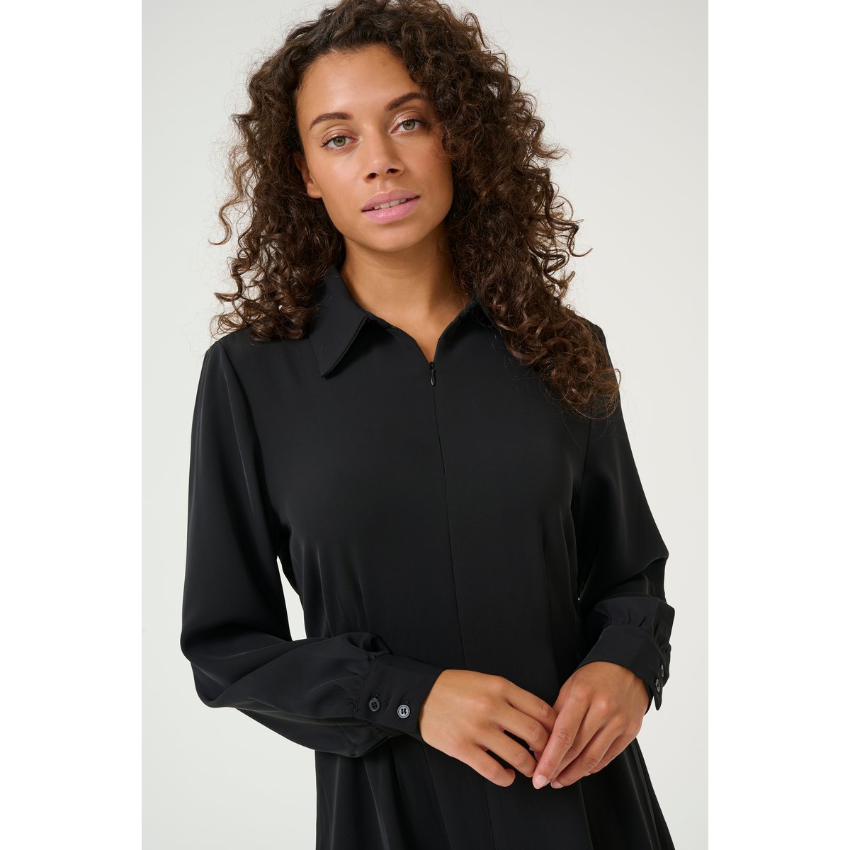 Robe noir black deep, KAFFE