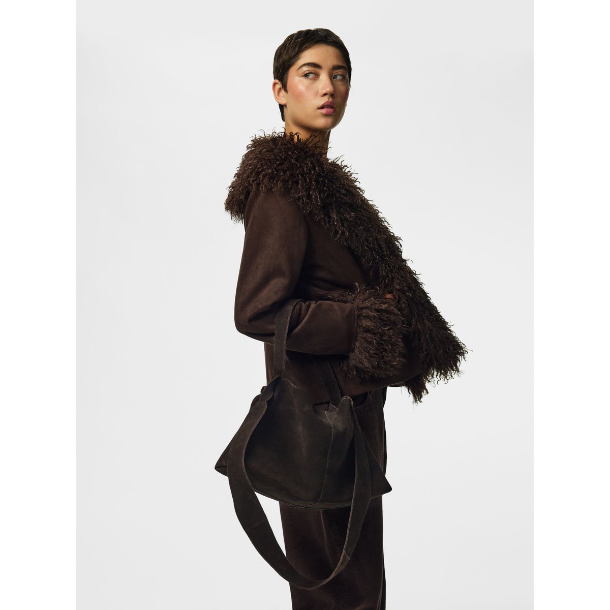 Sac En Cuir marron - mocca1, PIECES