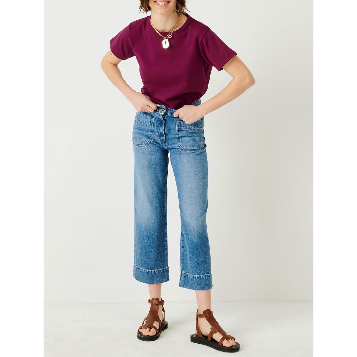 Jean large taille haute SEAKEY jean, SESSUN