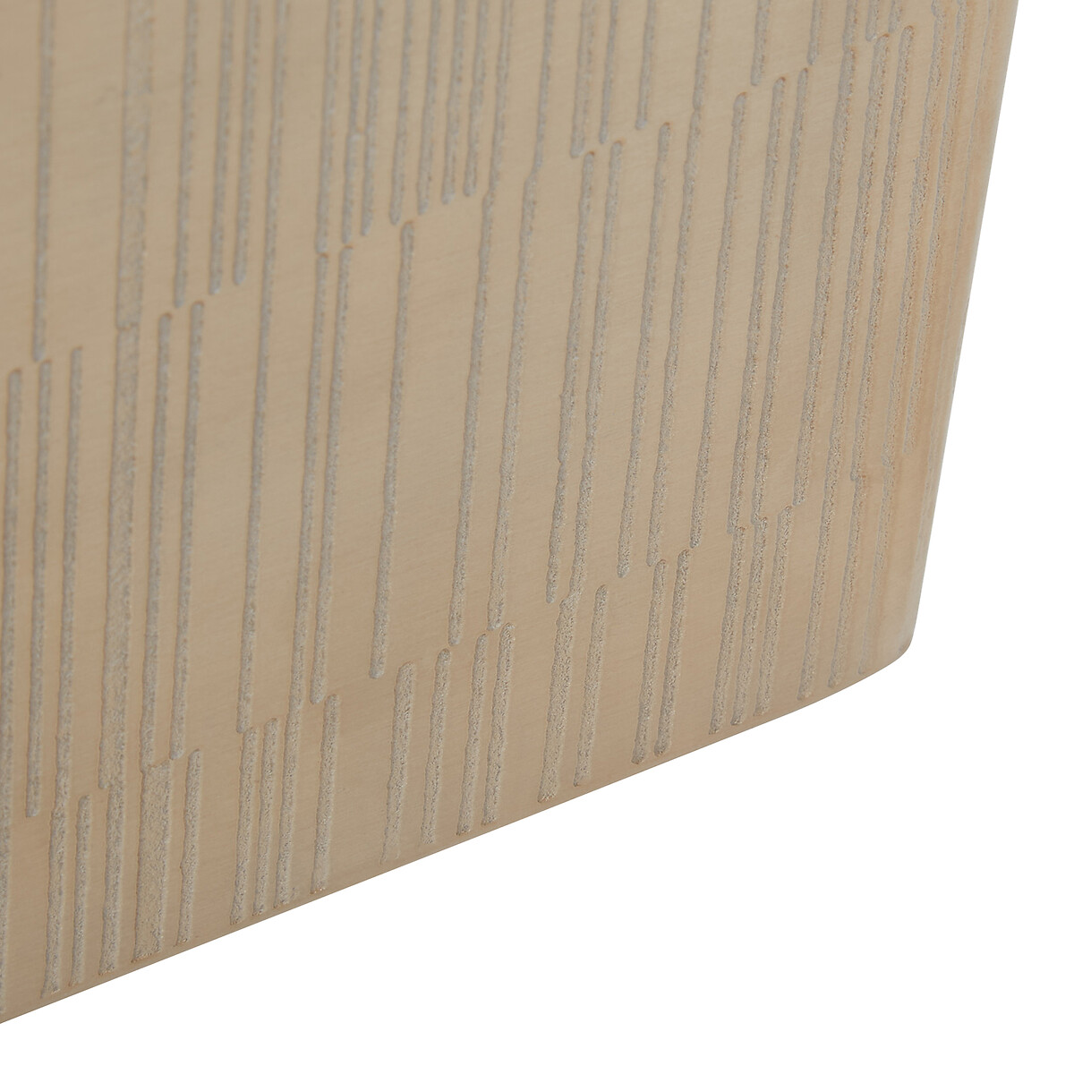 Etched Line Champagne Finish Tissue Box champagne, FIFTY FIVE SOUTH