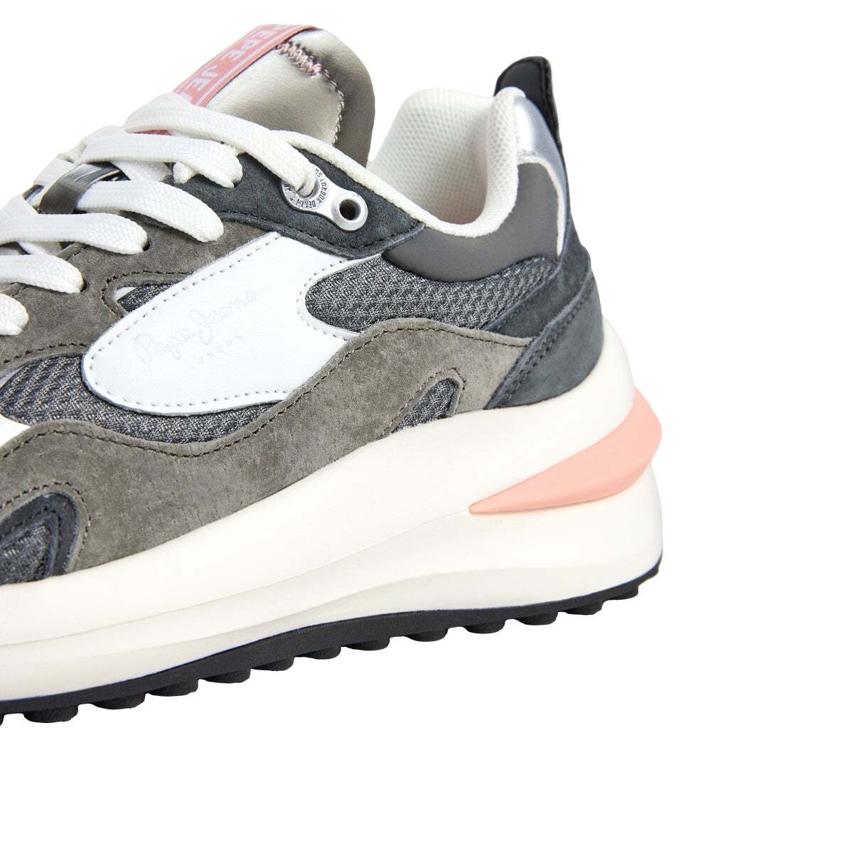 Winslow - Baskets Combinées gris ardoise, PEPE JEANS