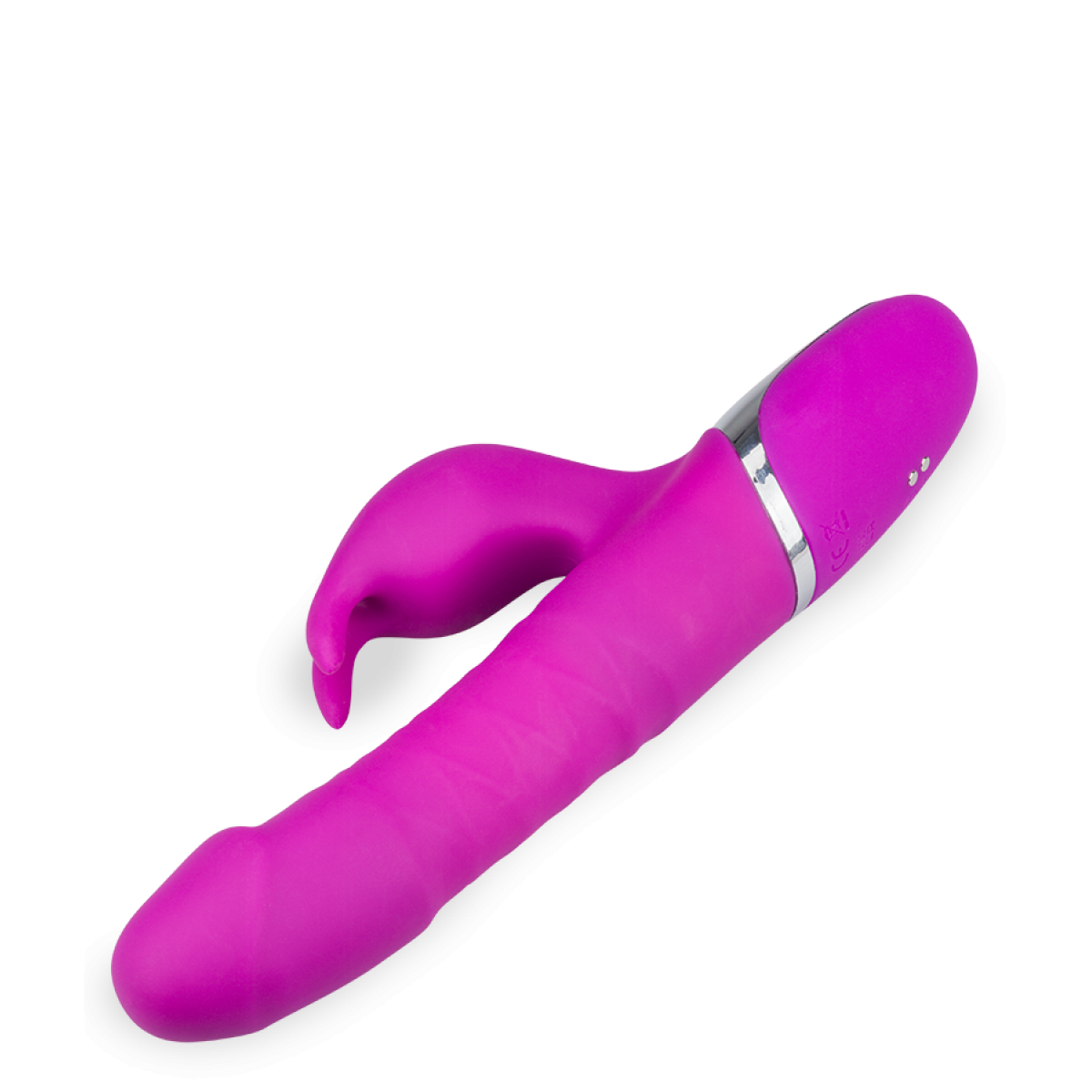 Vibromasseur puissant rabbit va-et-vient Omei violet, LOVE AND VIBES
