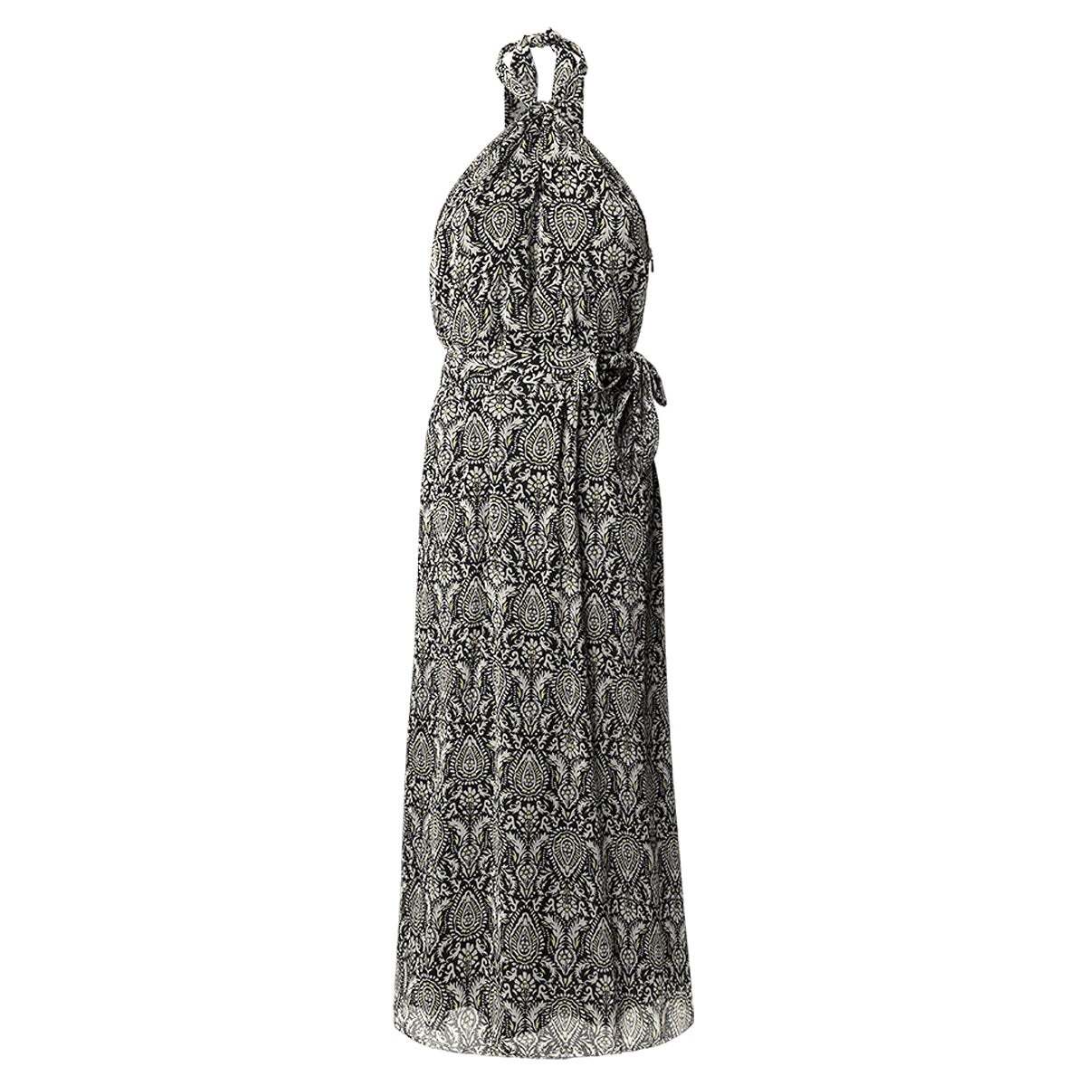 Robe Midi À Imprimé Paisley noir, PEPE JEANS