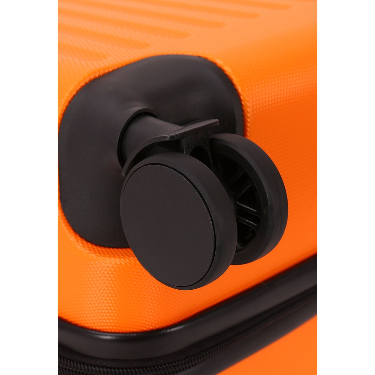 Valise Cabine 4 roues 55cm ABS - URBANITE - DEELUXE orange, DEELUXE