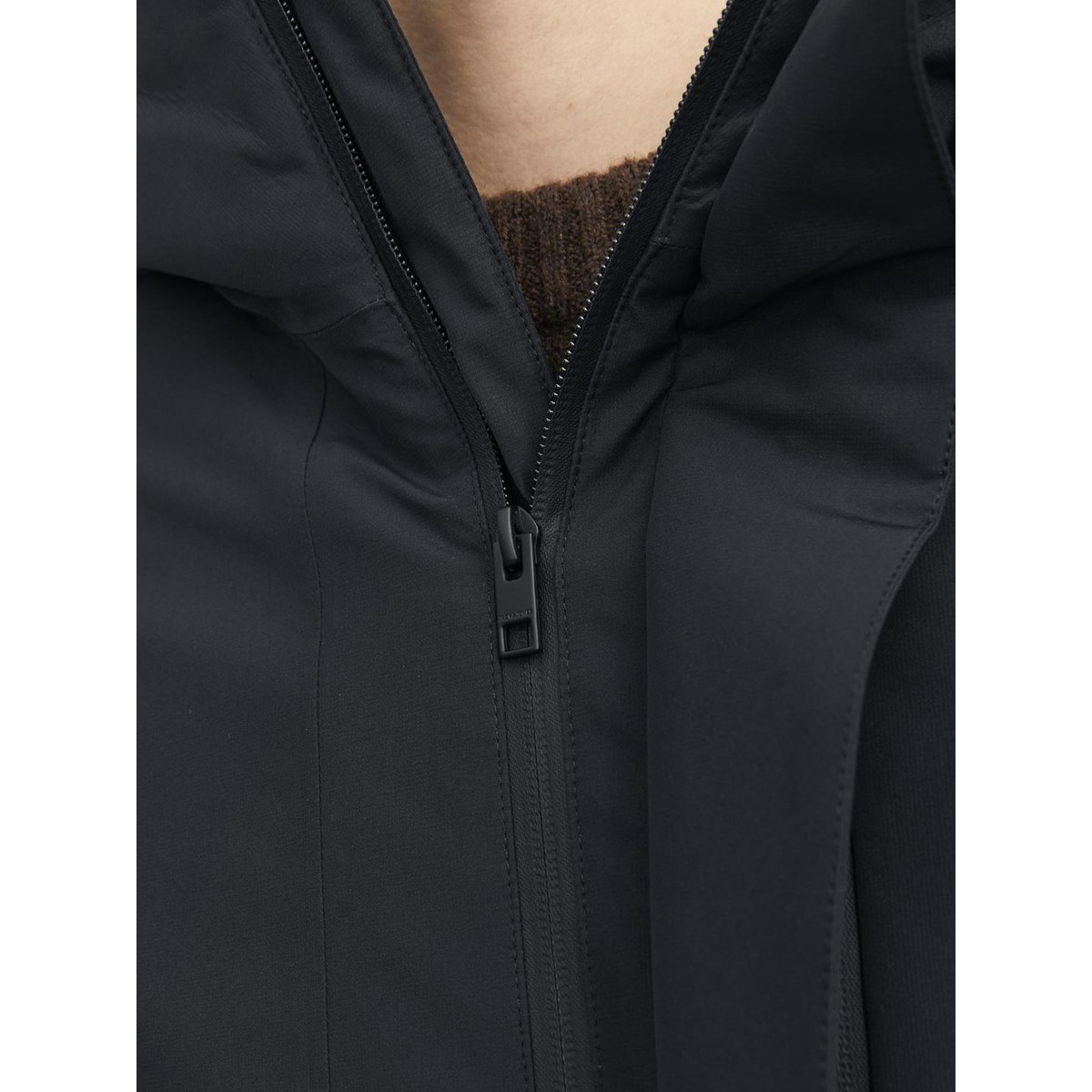 Parka noire - black, JACK & JONES