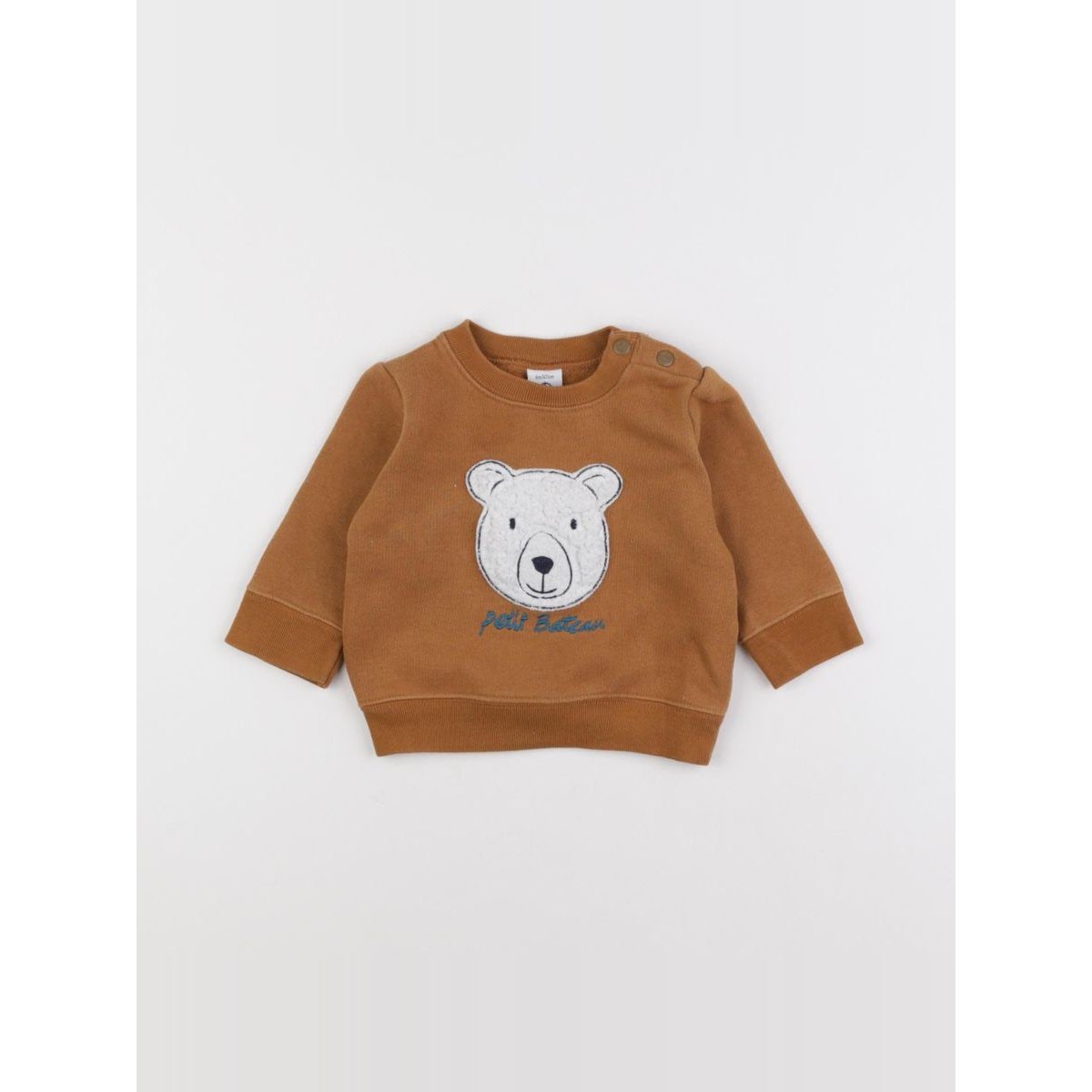 Sweat - Etat satisfaisant marron, PETIT BATEAU