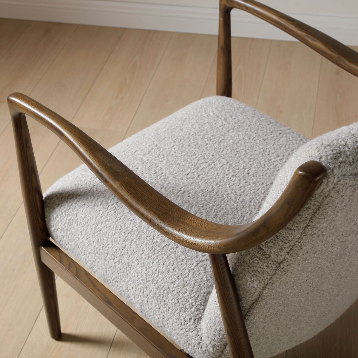 Tristen Boucle Armchair grey, ÉDITÉ