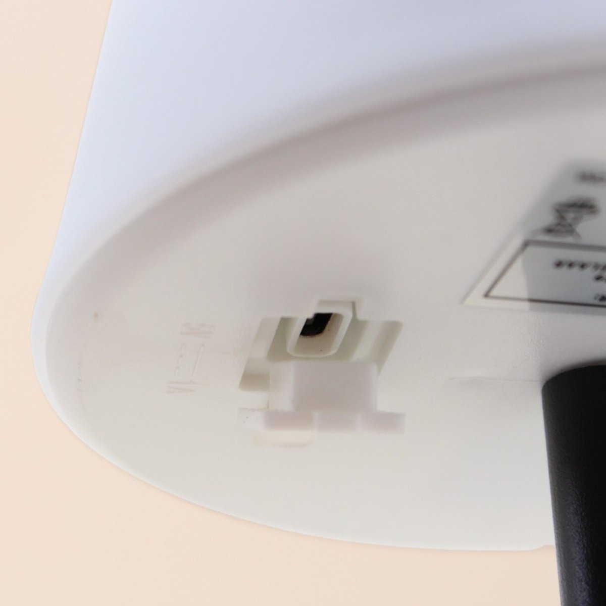 Lampe rechargeable USB IP44 métal 20cm blanc, ORNAMI