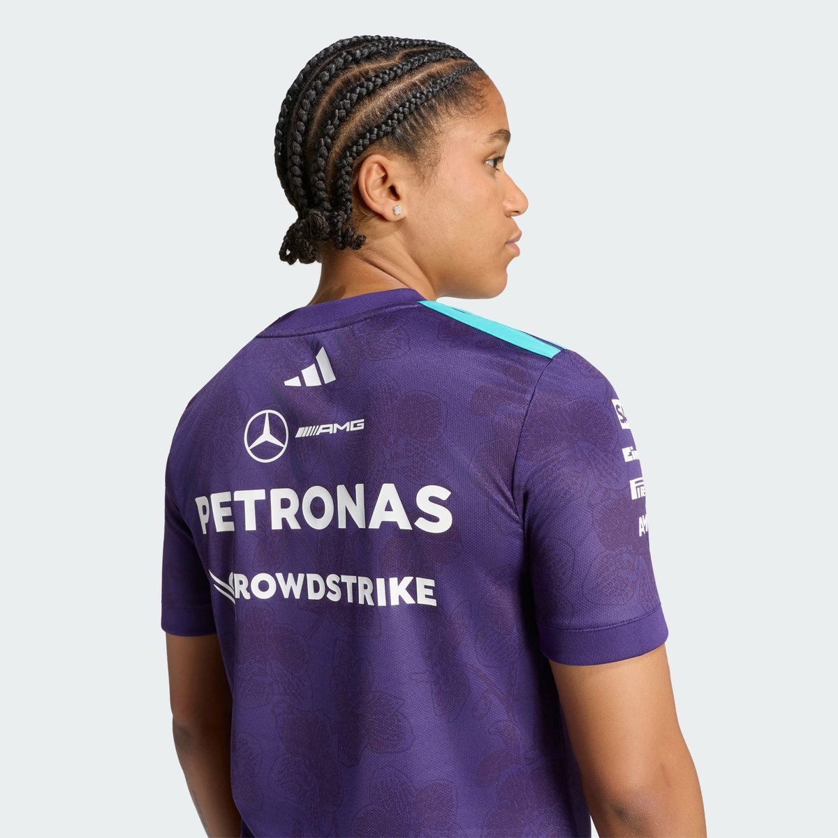 Maillot Pilote Mercedes - Amg Petronas Formula 1 Team Vanda Bloom Maillot Pilote Mercedes - Amg Petronas Formula 1 Team Vanda Bloom dark purple, adidas Performance