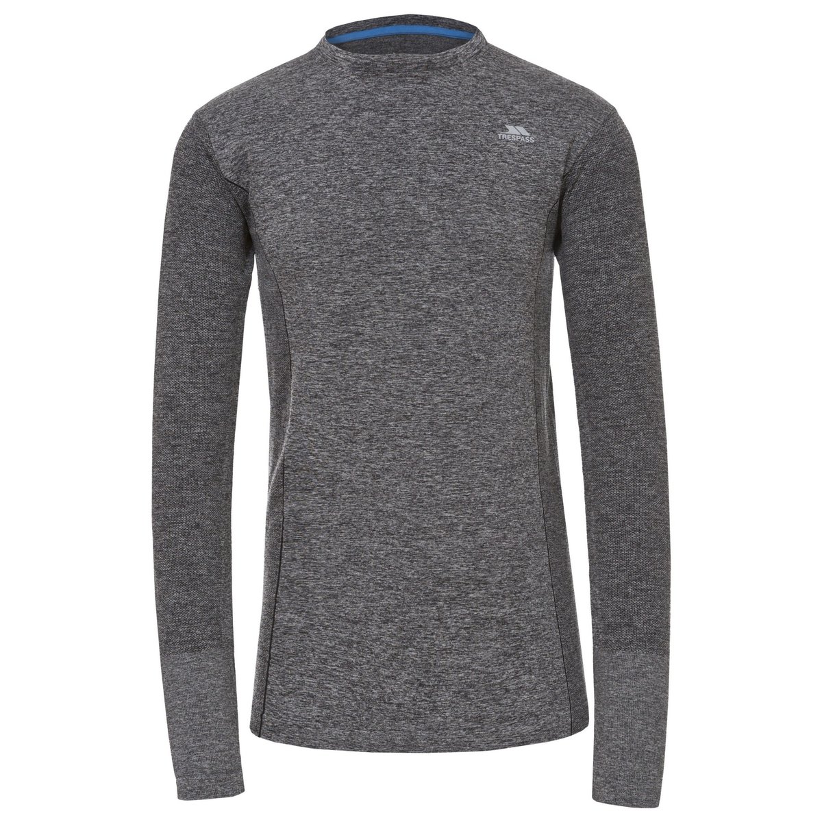 T-shirt de sport TIMO gris chiné, TRESPASS