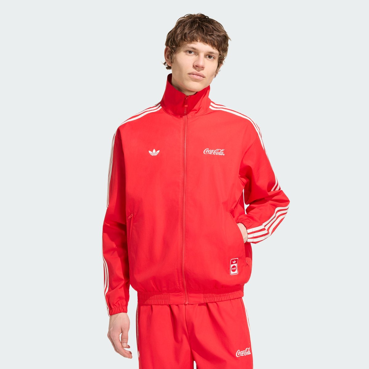 Veste De Survêtement Firebird Adidas X Coca-Cola Classic Sport Veste De Survêtement Firebird Adidas X Coca-Cola Classic Sport vivid red, adidas Originals